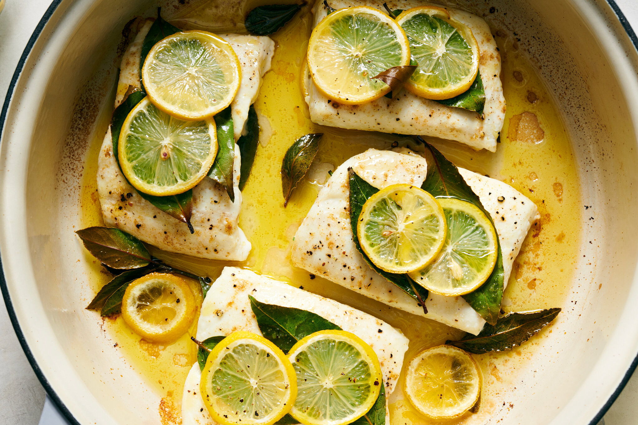 Garlic Lemon Baked Halibut