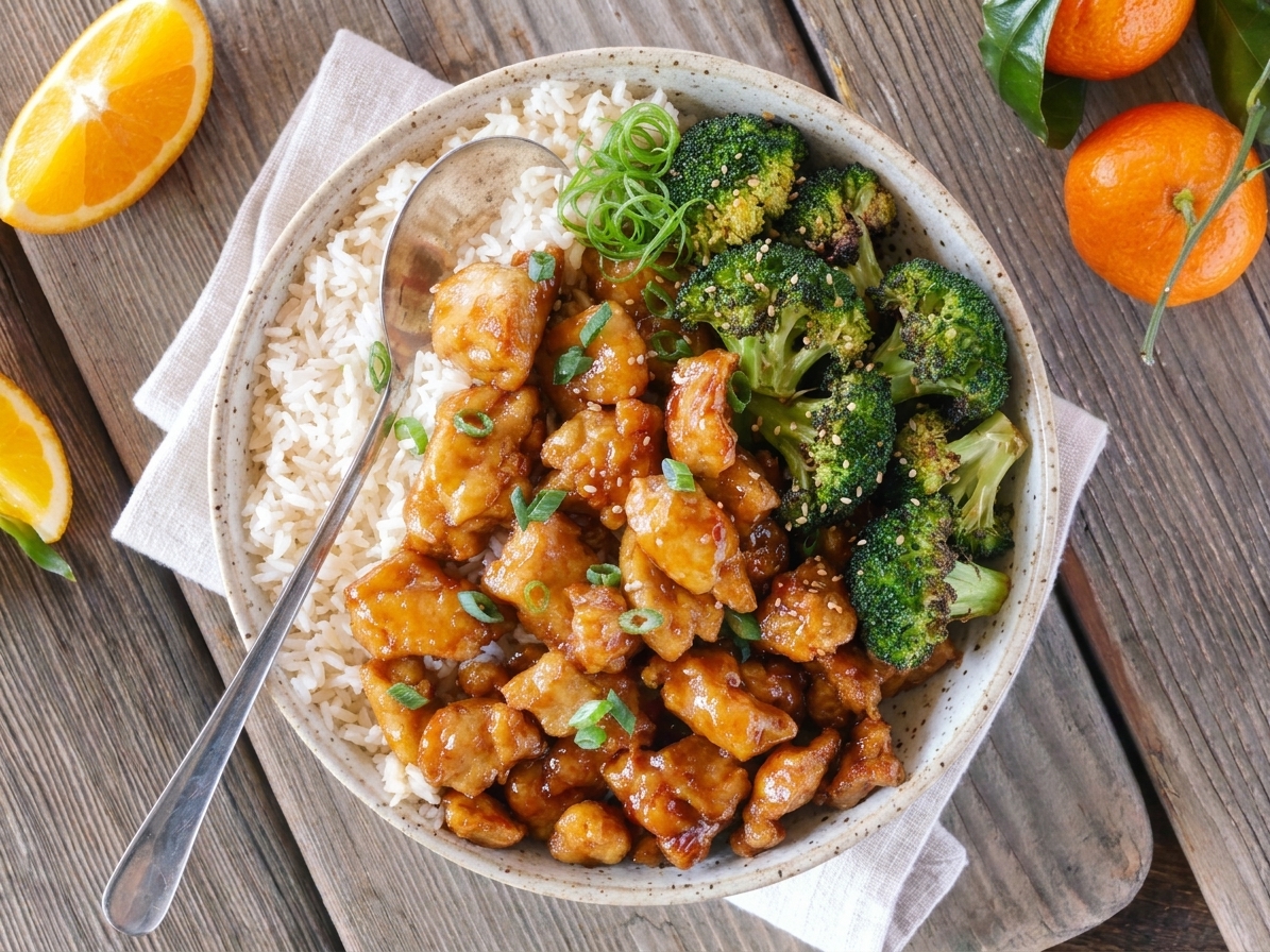 Trader Joe’s Orange Chicken Rice Bowls