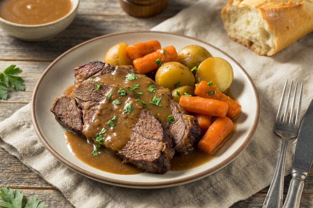 Slow Cooker Chuck Pot Roast