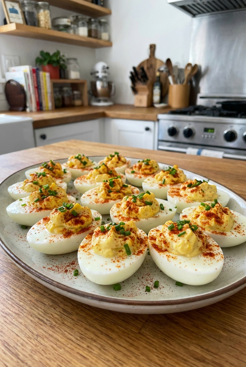 Weeknight Deviled Eggs (Fluffy and Moist)