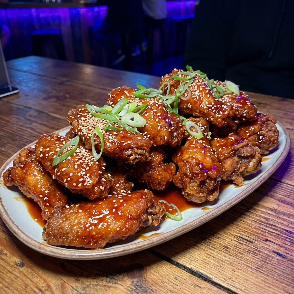Crispy Sticky Asian-Style Wings