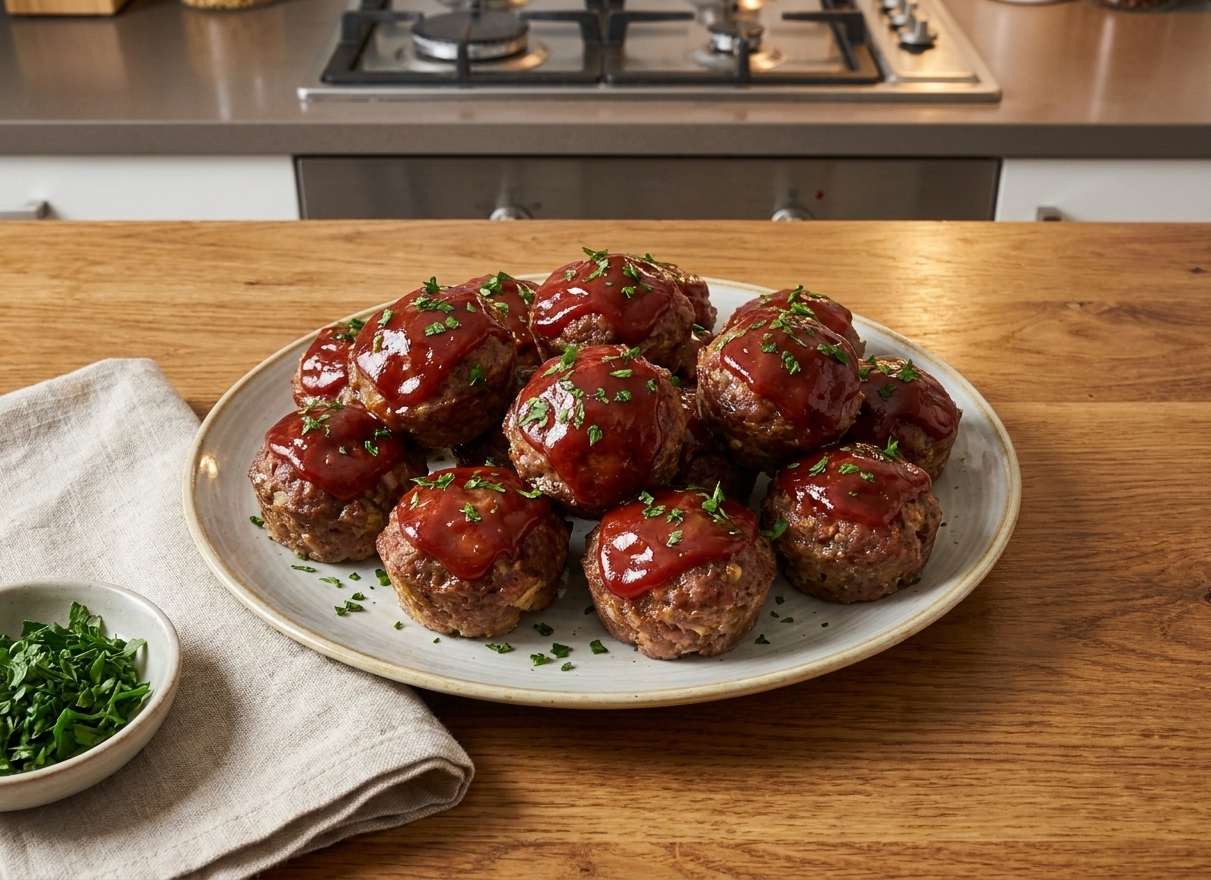Mini Meatloaf Muffins