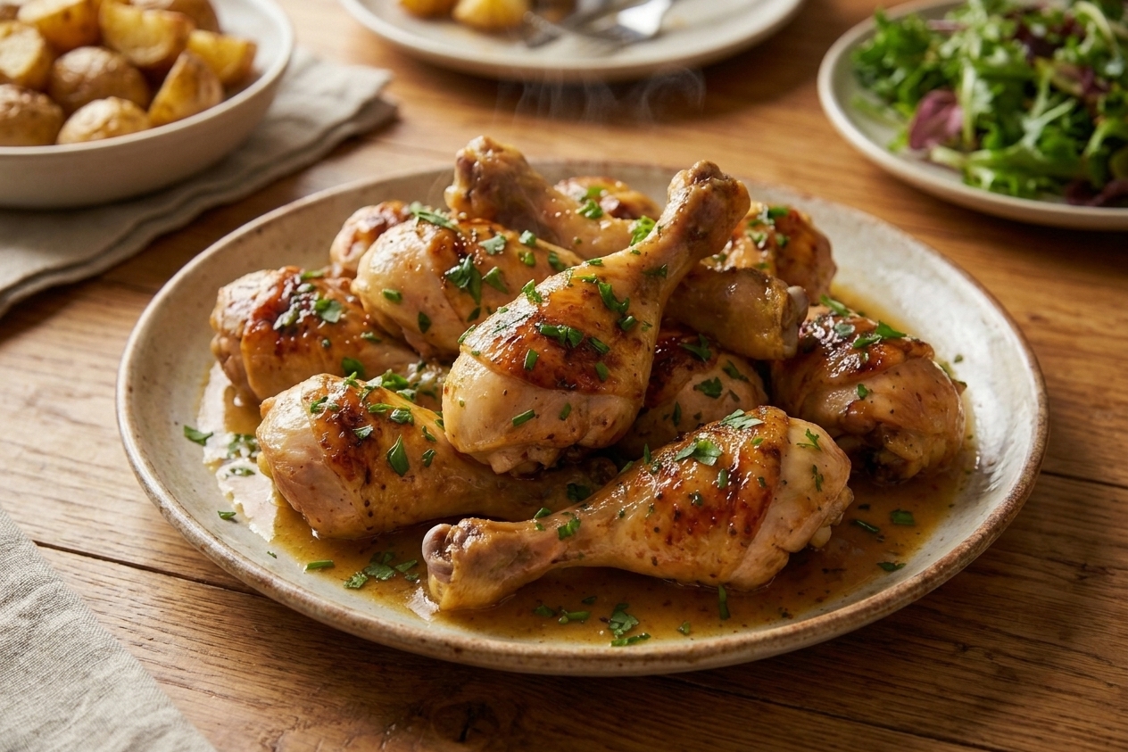 Slow Cooker Chicken Legs