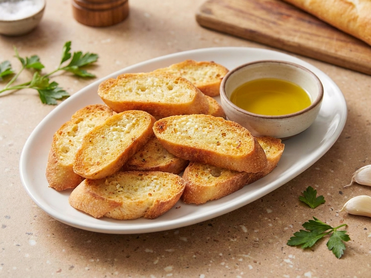 Garlic Crostini (Crispy, Golden, No Fuss)