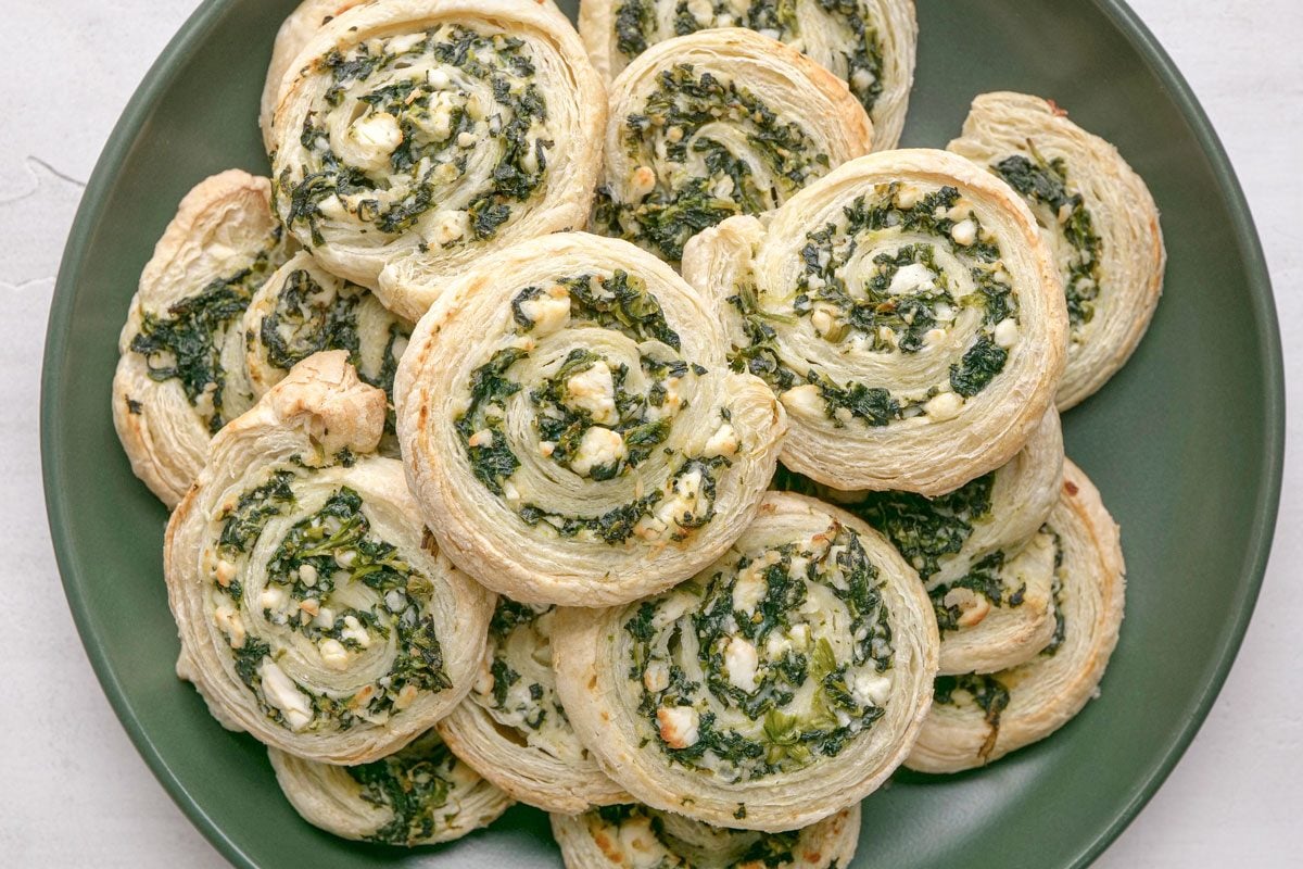 Savory Puff Pastry Pinwheels