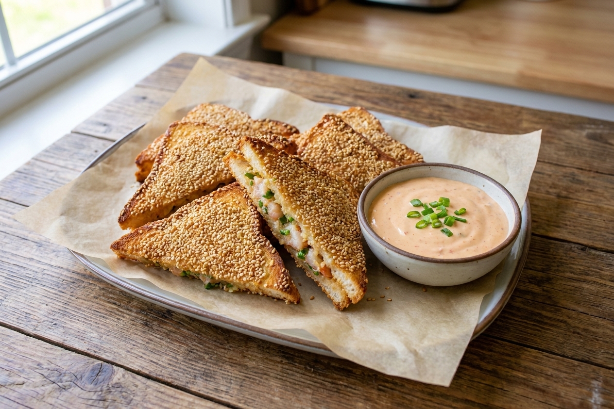 Crispy Shrimp Toast