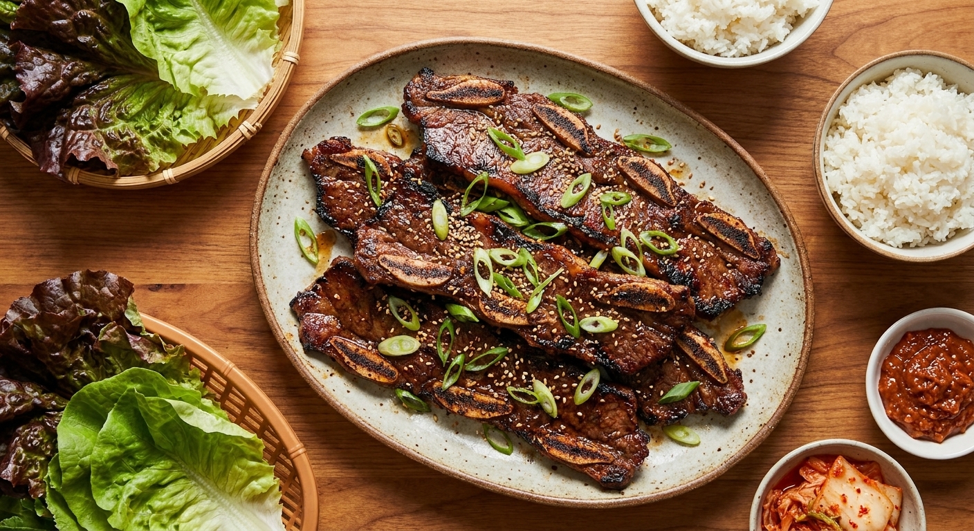 Korean Galbi (LA-Style Short Ribs)