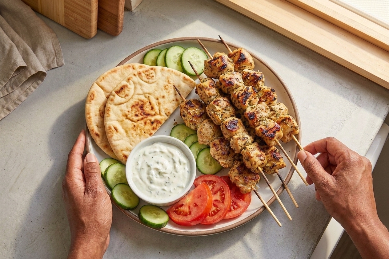 Greek Chicken Souvlaki