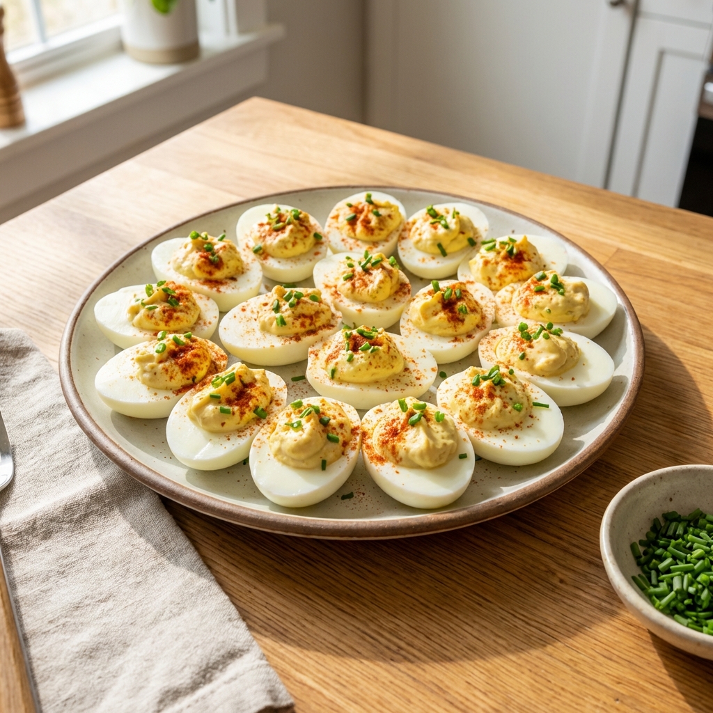 Signature Deviled Eggs (Light & Fluffy)