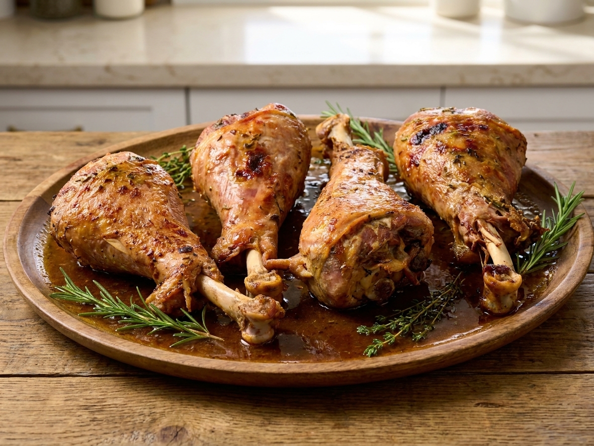 Oven-Braised Turkey Legs