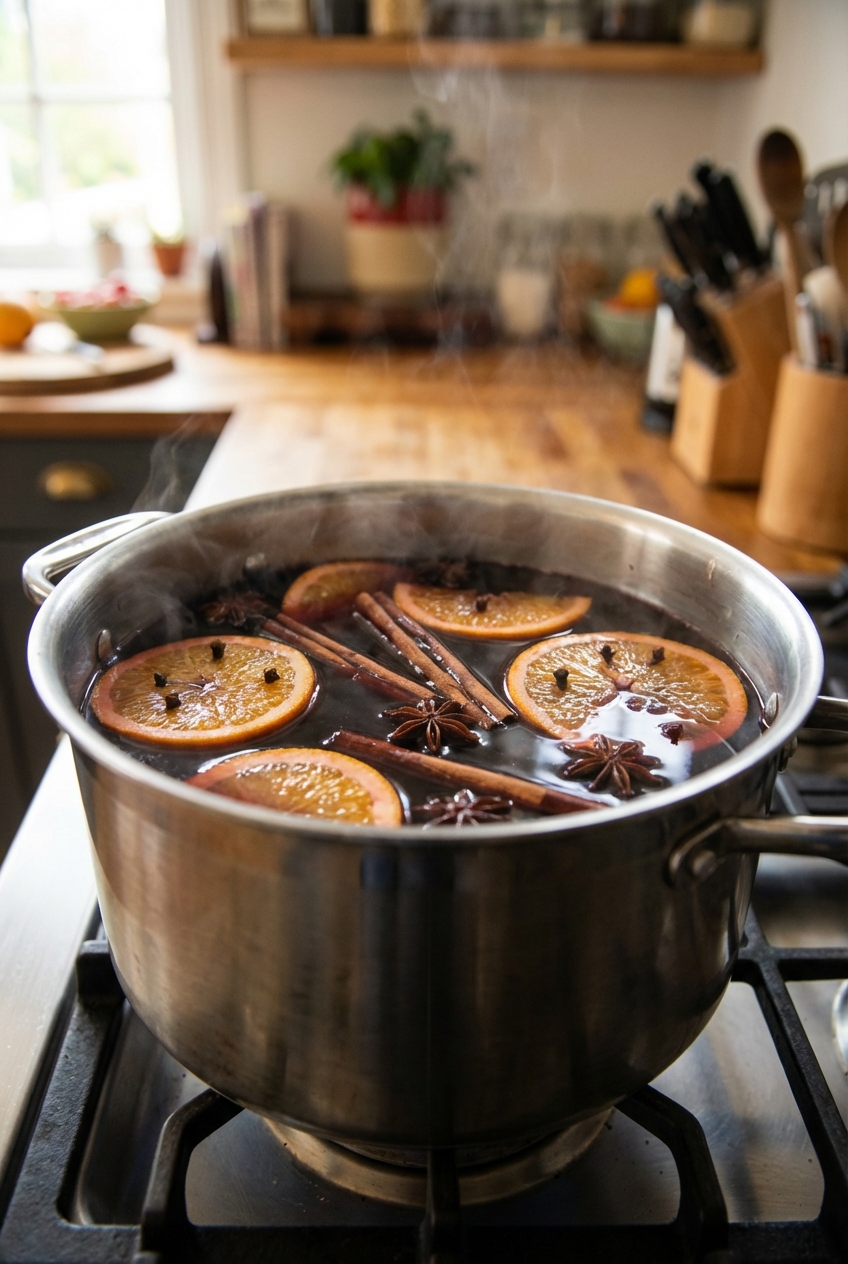 Sweet and Spicy Mulled Wine