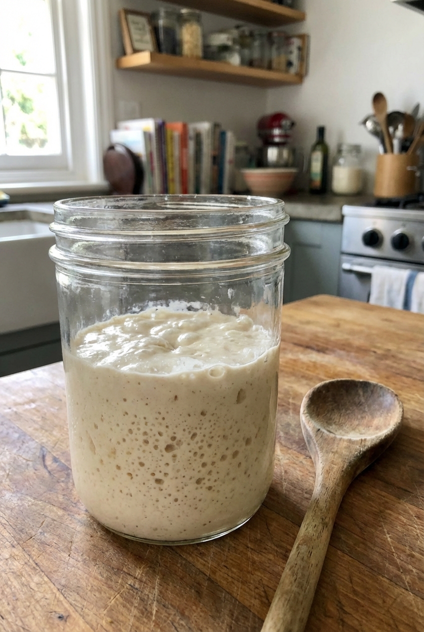 Easy Sourdough Starter (Beginner-Friendly)