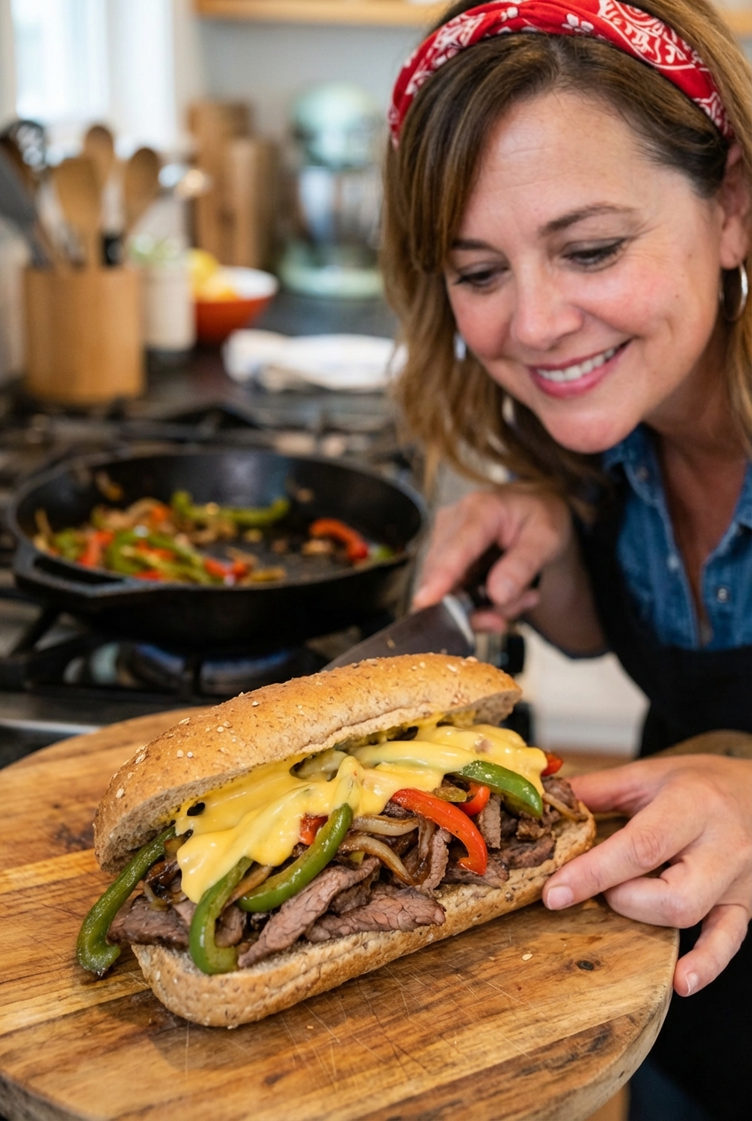 Healthy Cheesesteak (Silky, Smooth, Light)