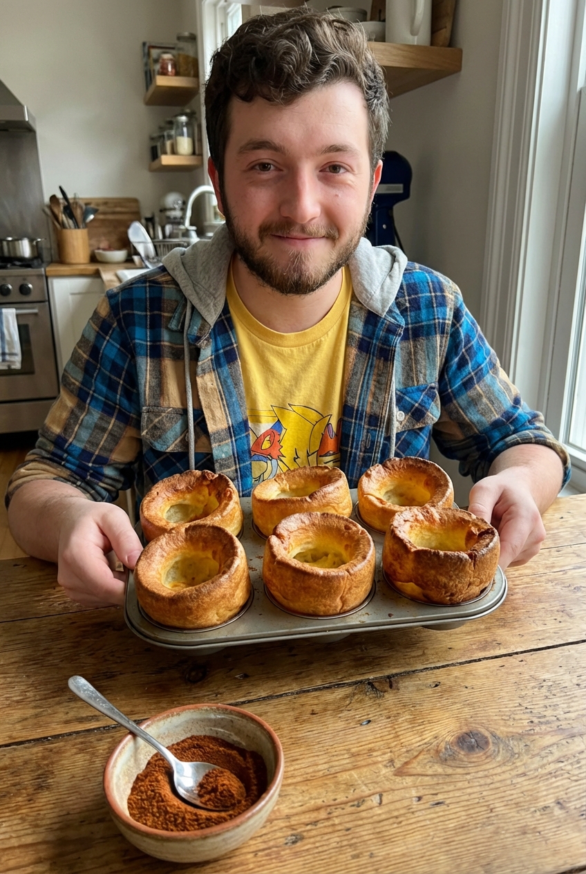 Smoky Spicy Yorkshire Puddings