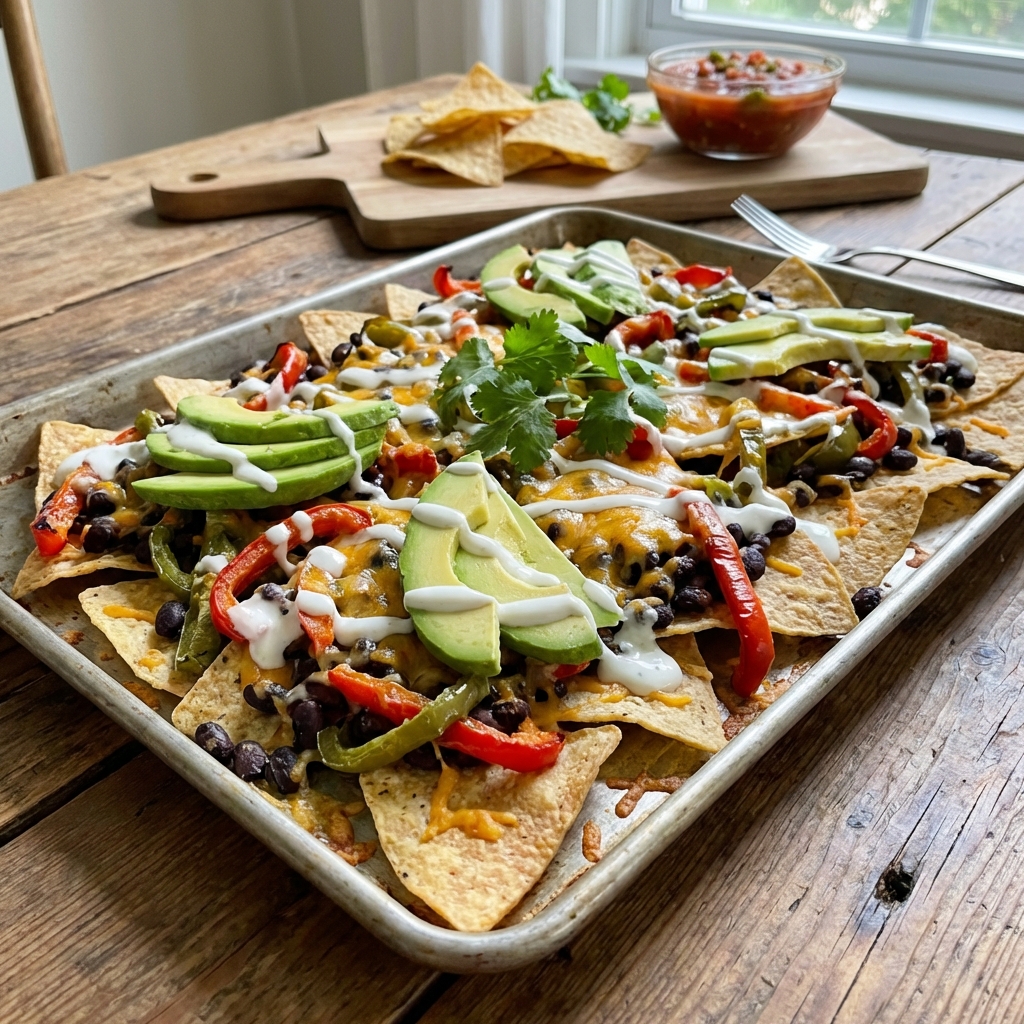 Healthy Sheet Pan Nachos