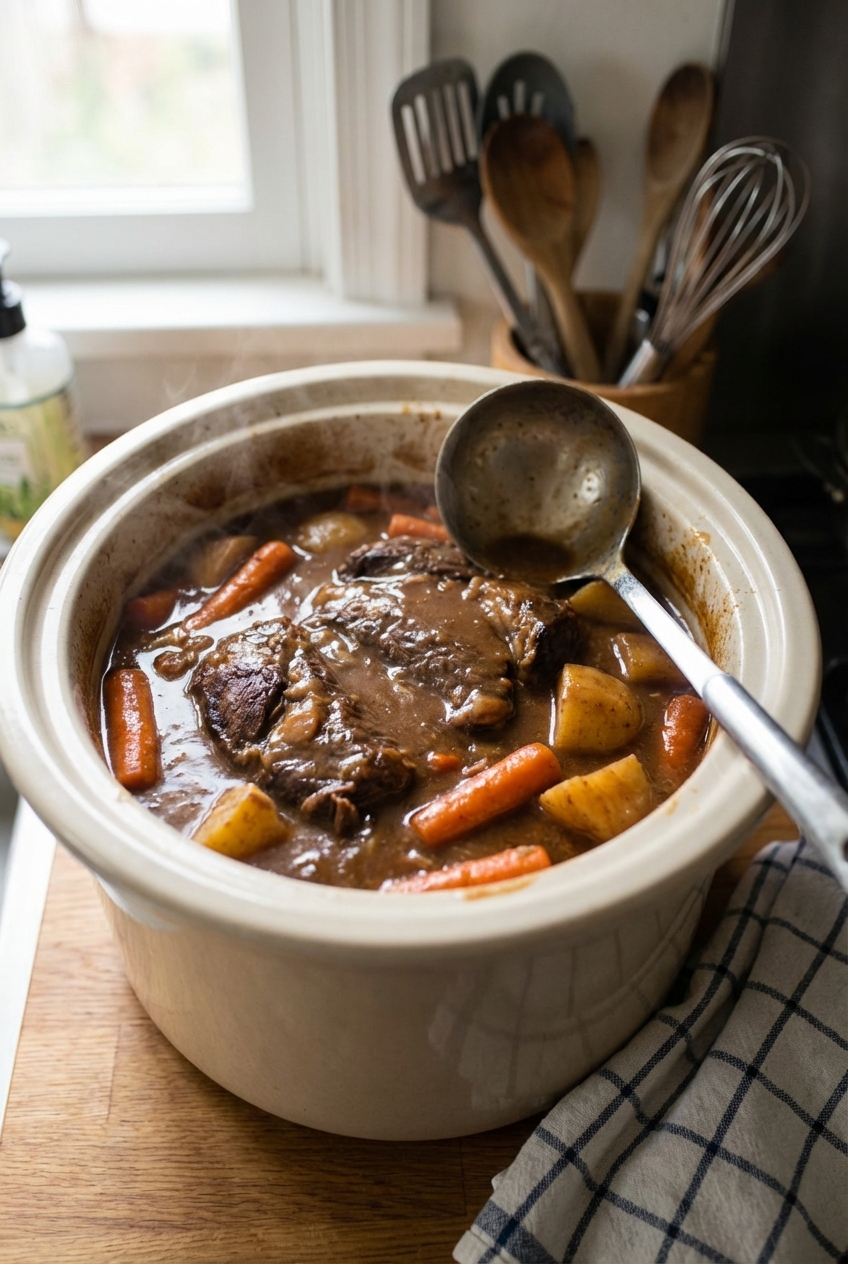 Toasty Crock Pot Pot Roast