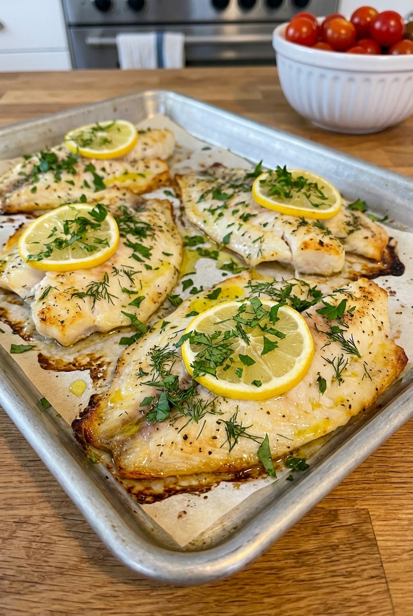 Modern Baked Tilapia