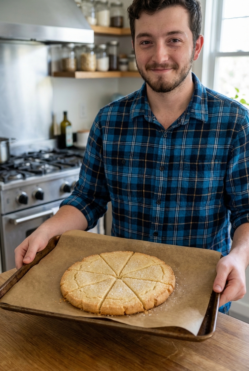 Buttery Shortbread Cookies
