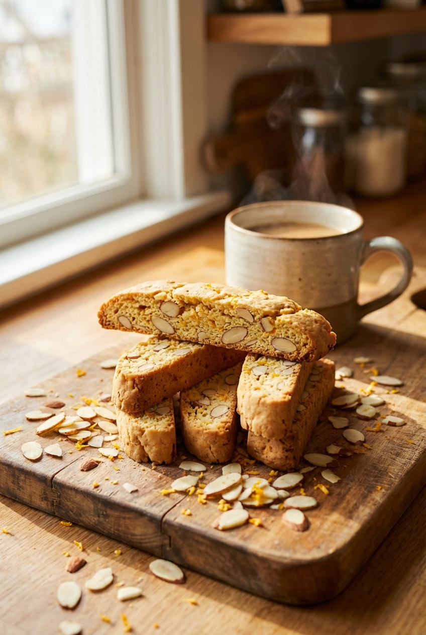 Citrus Almond Biscotti