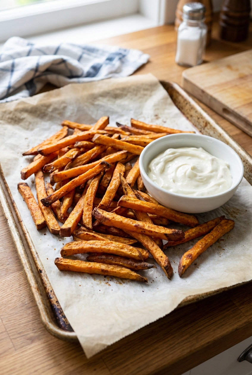 Savory Kumara Fries