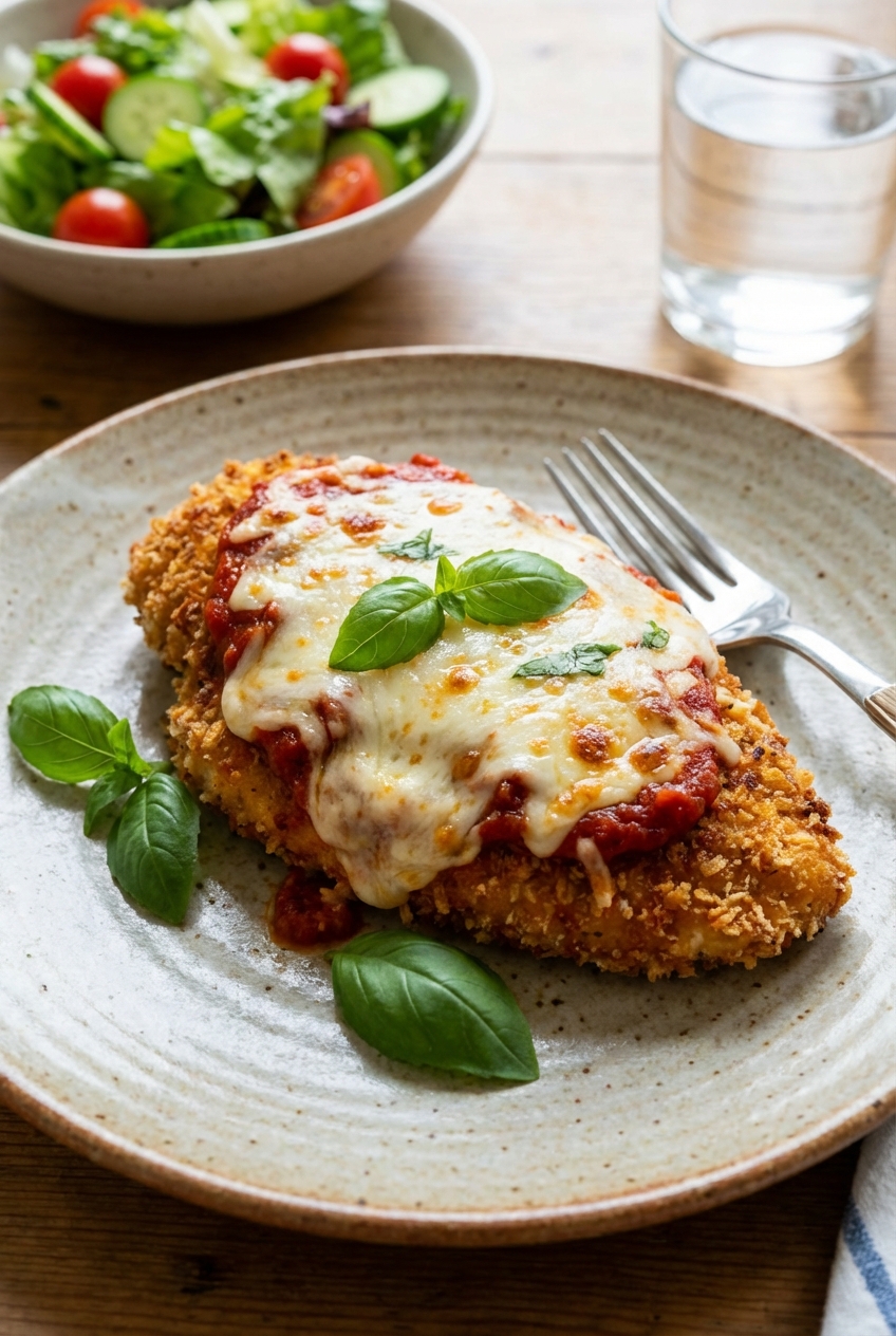 Crispy Chicken Parmesan