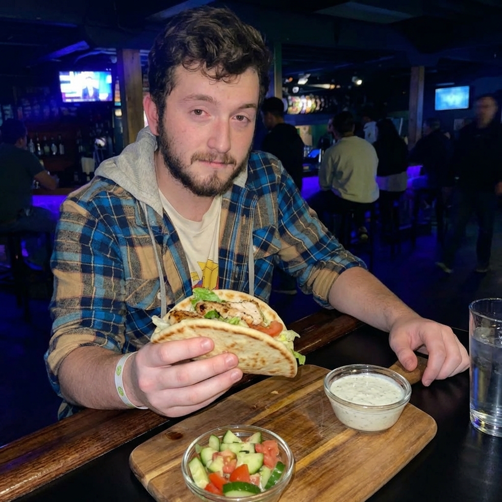 Earthy Chicken Gyros