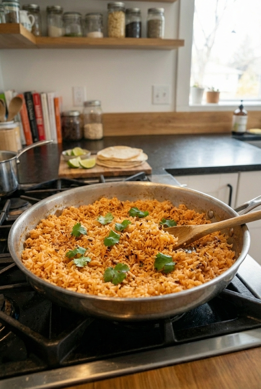 Easy Mexican Rice (Fluffy and Flavorful)