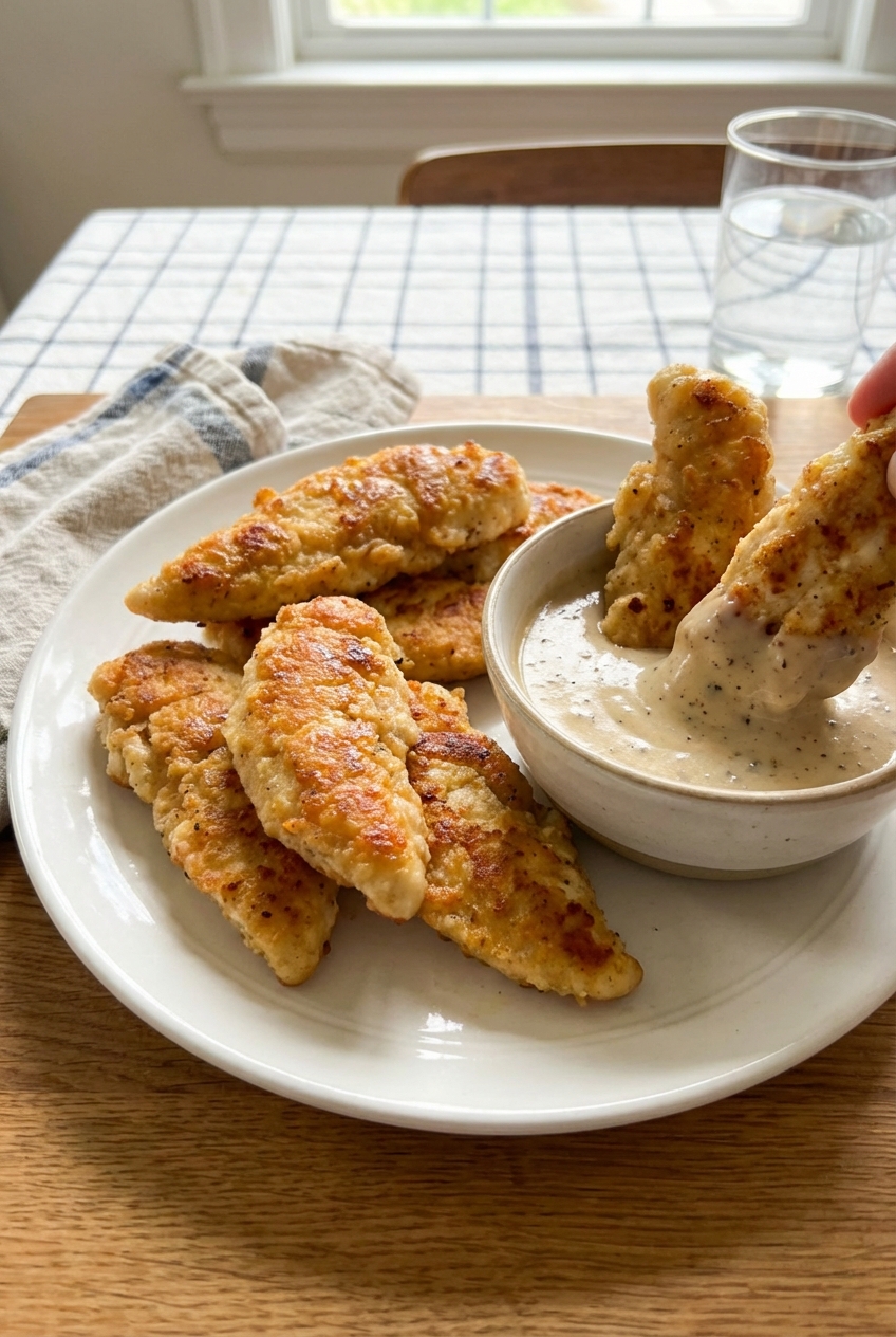Creamy Homestyle Chicken Tenders