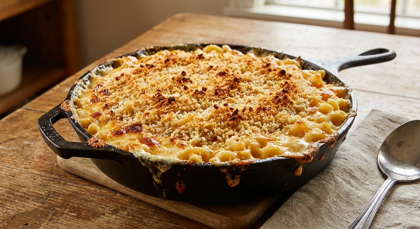 Rustic Baked Mac and Cheese