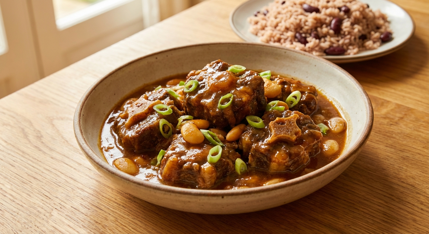 Quick Jamaican Oxtail