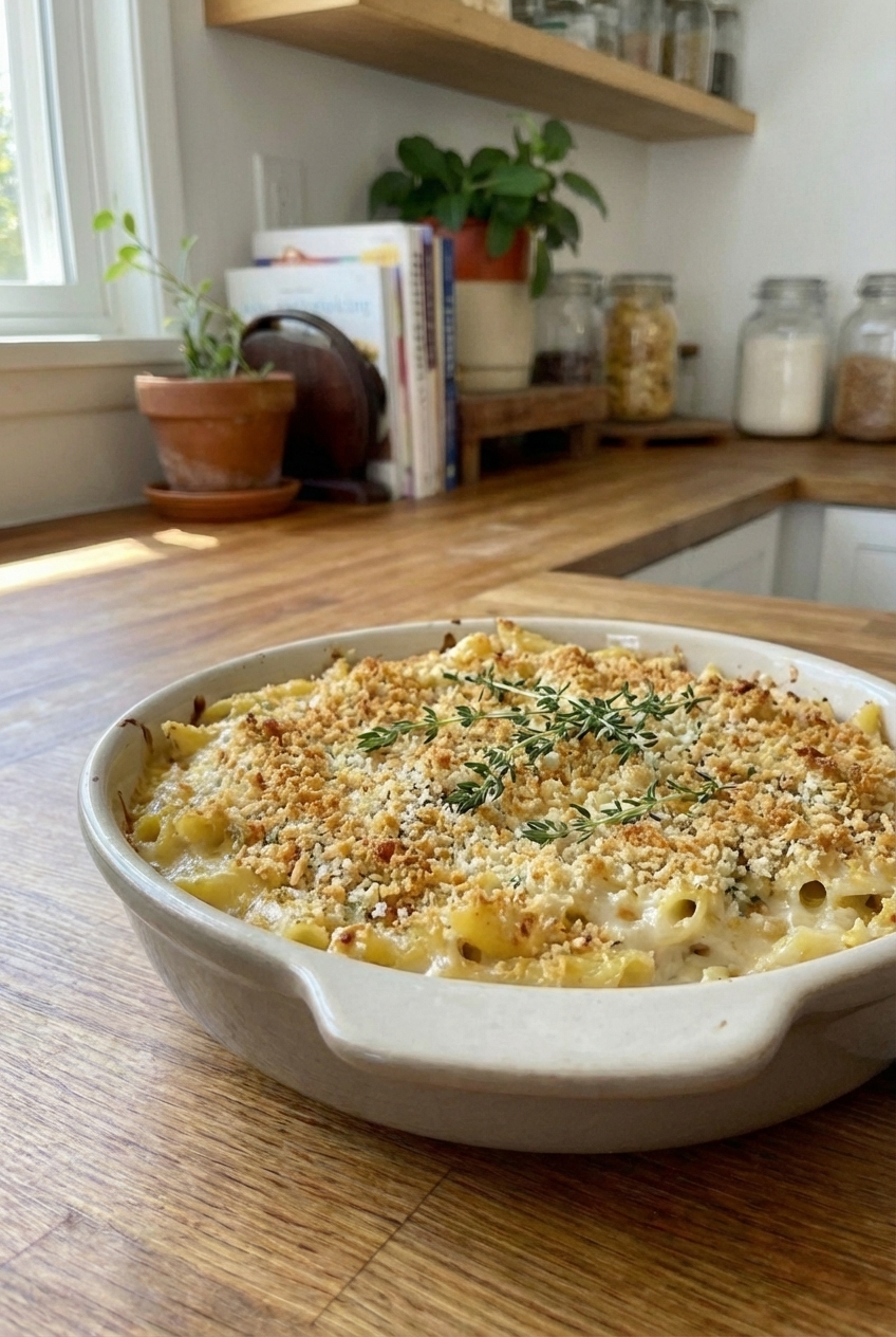 Festive Warm and Spiced Penne Mac