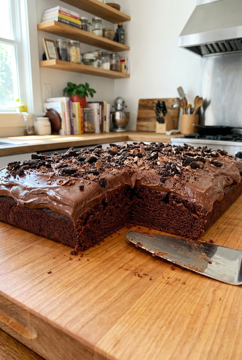 Hearty Chocolate Frosting (Crispy and Crunchy)