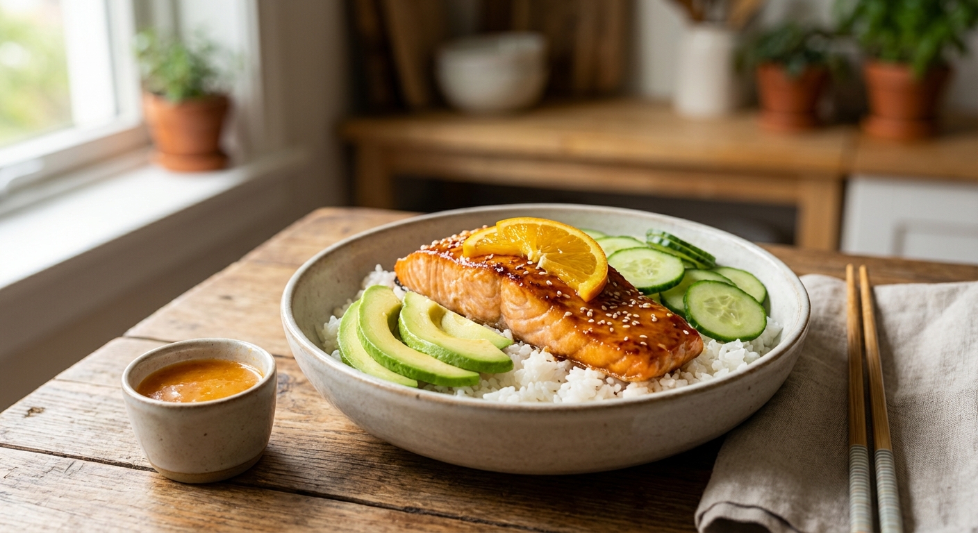Citrus-Kissed Salmon Bowls