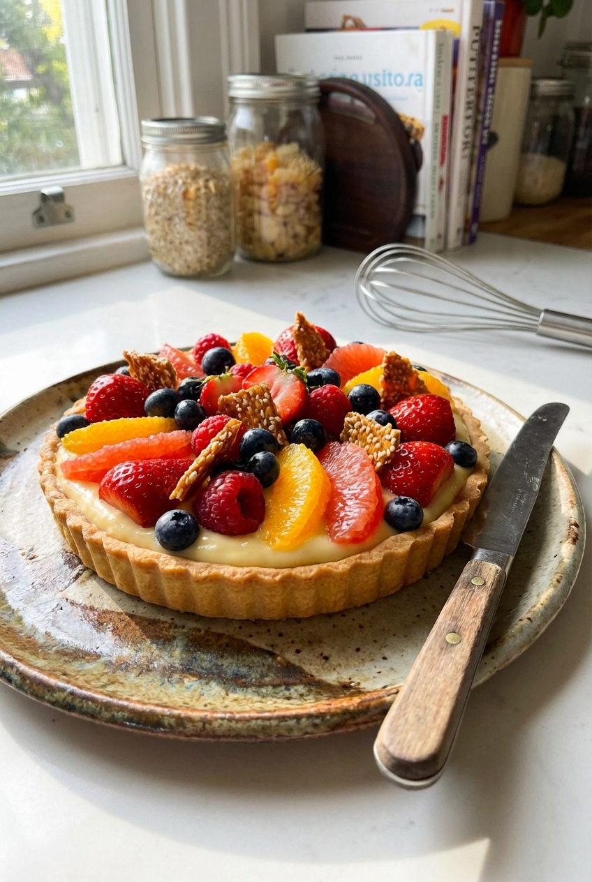 Fusion Fruit Tart (Sweet, Salty, and Seriously Good)