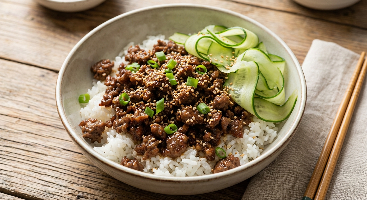 Fresh & Vibrant Korean Beef