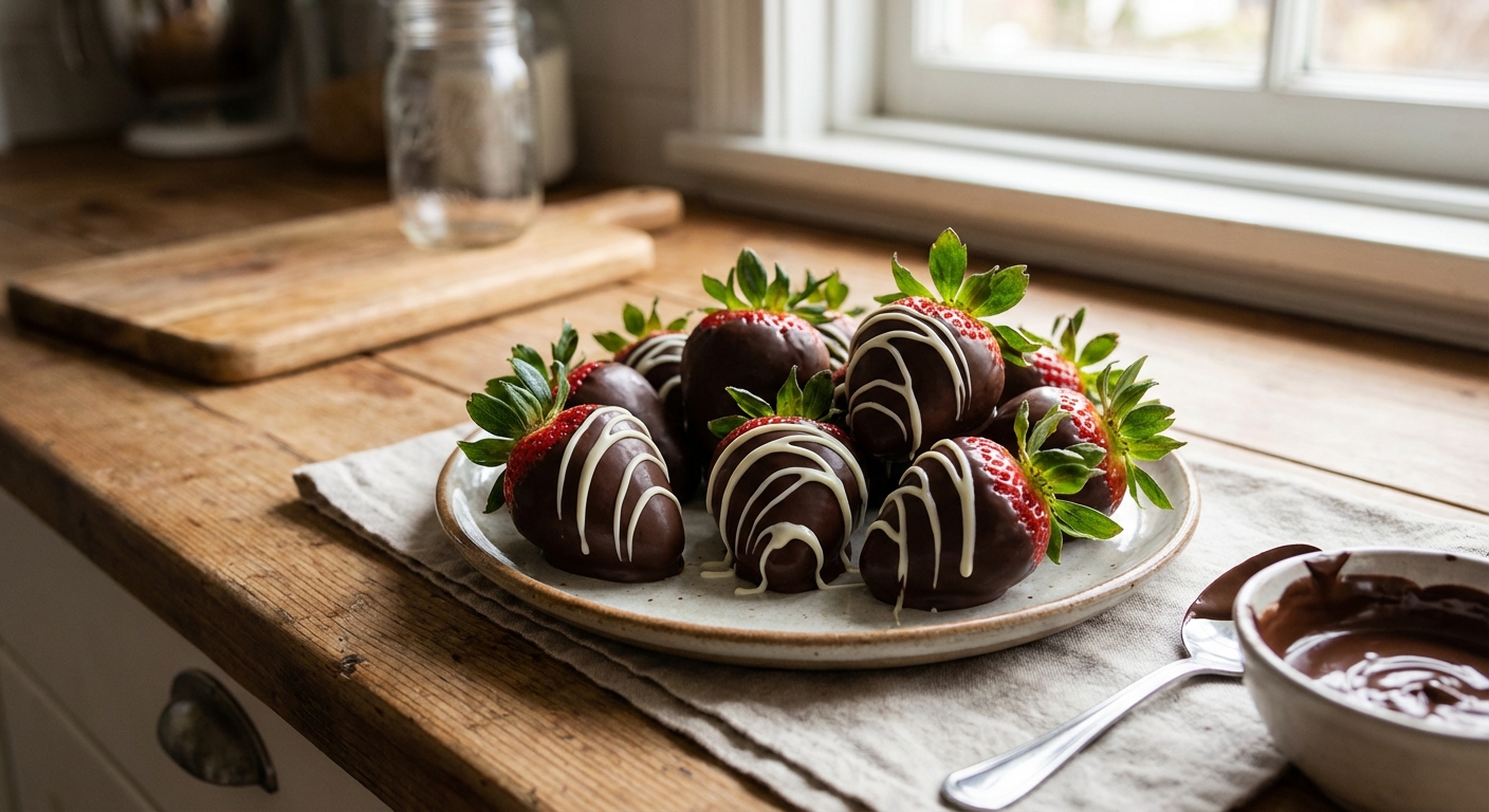 Ultimate Chocolate Covered Strawberries
