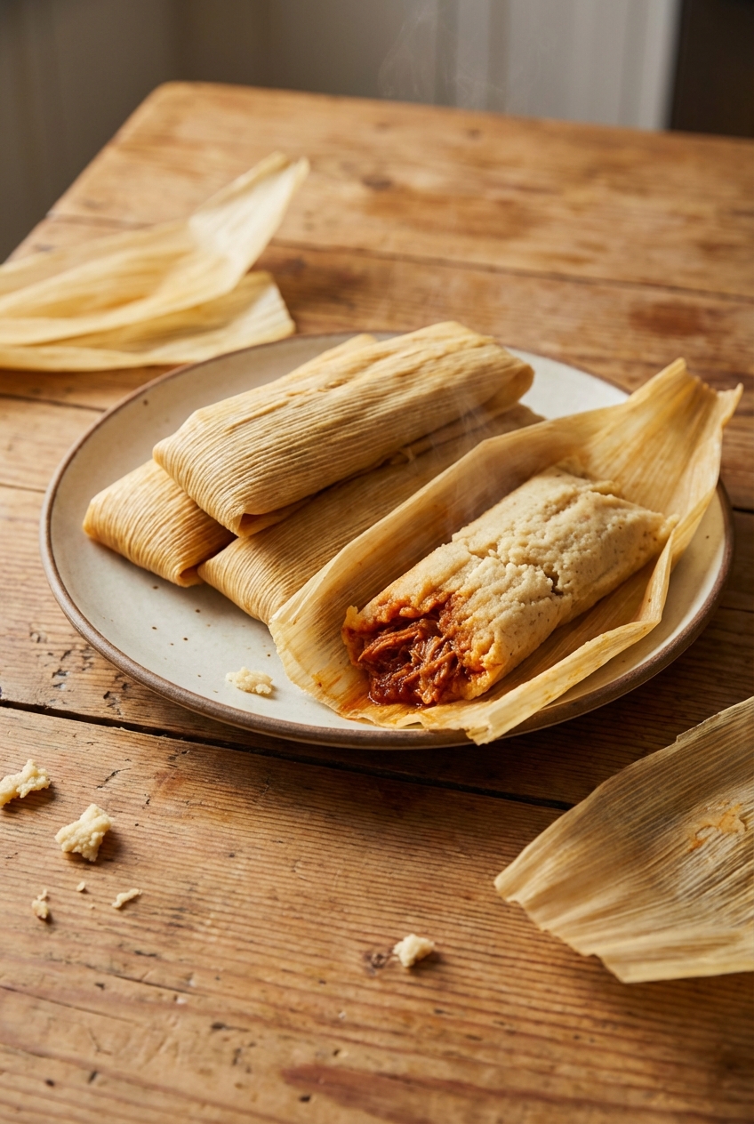 Spiced Tamales