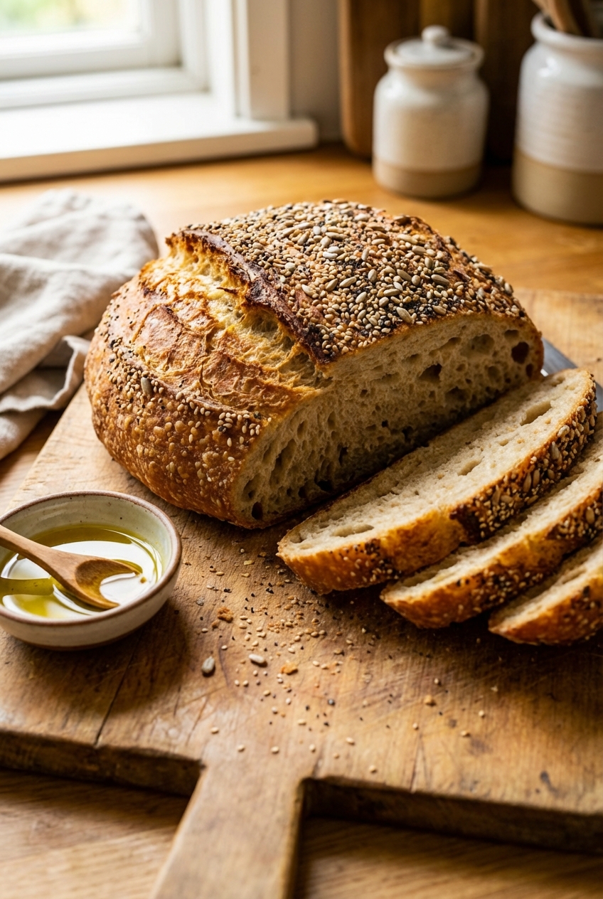 Earthy Savory Bread