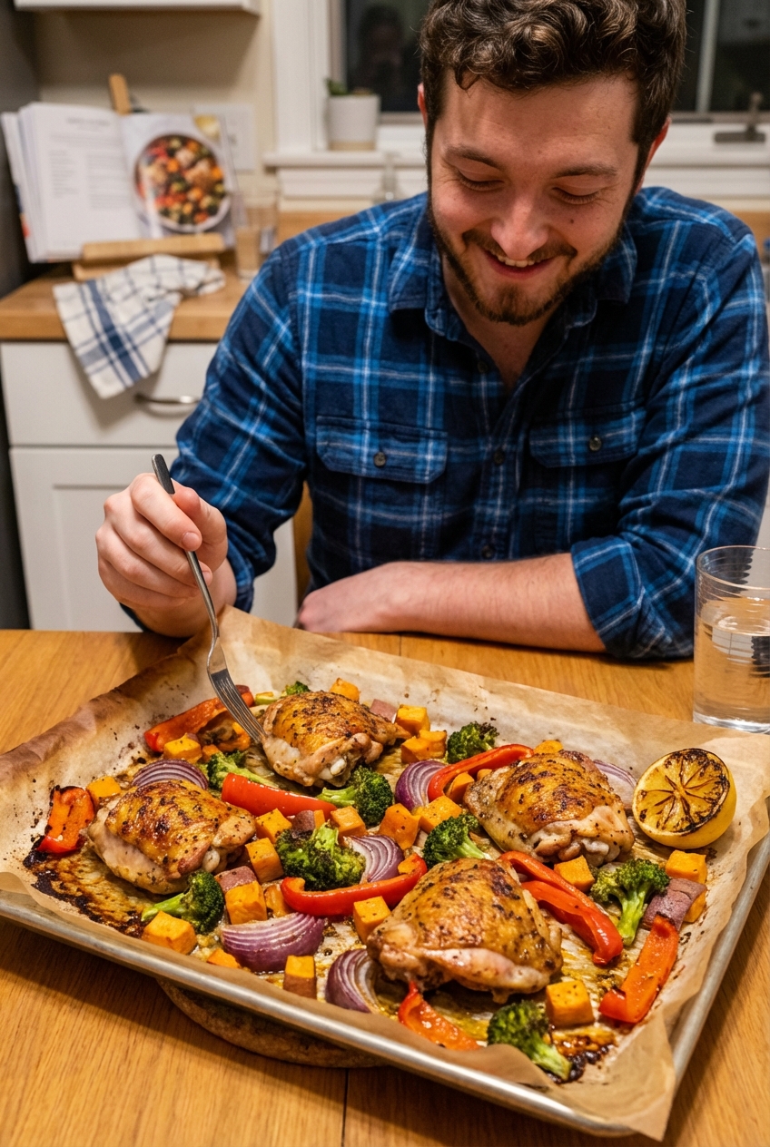 Weeknight Everything Sheet Pan Chicken