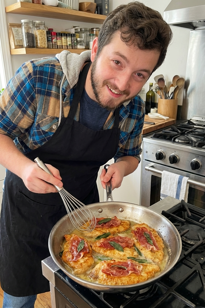 Chicken Saltimbocca with Prosciutto and Sage
