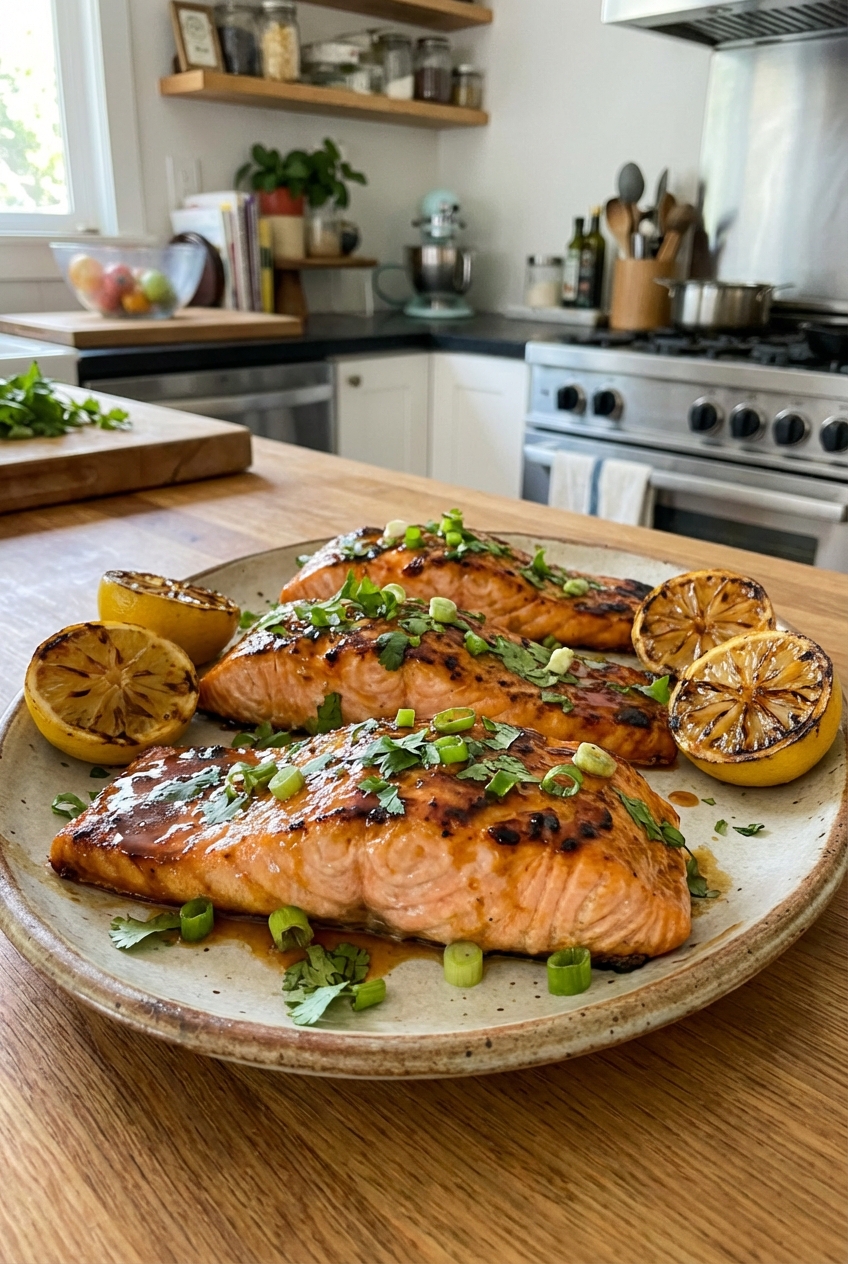 Gourmet Grilled Salmon