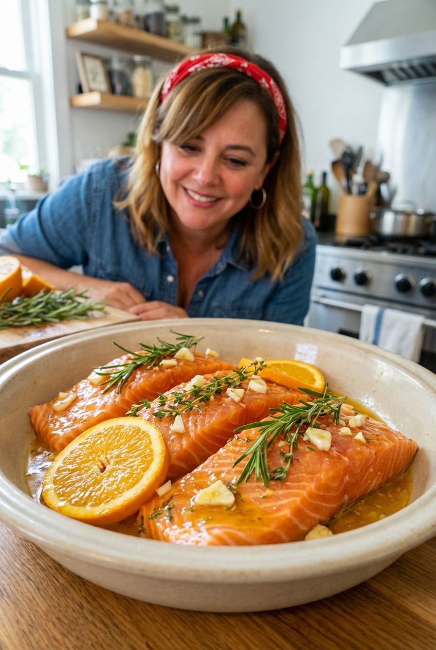 Sweet Citrus Salmon Marinade