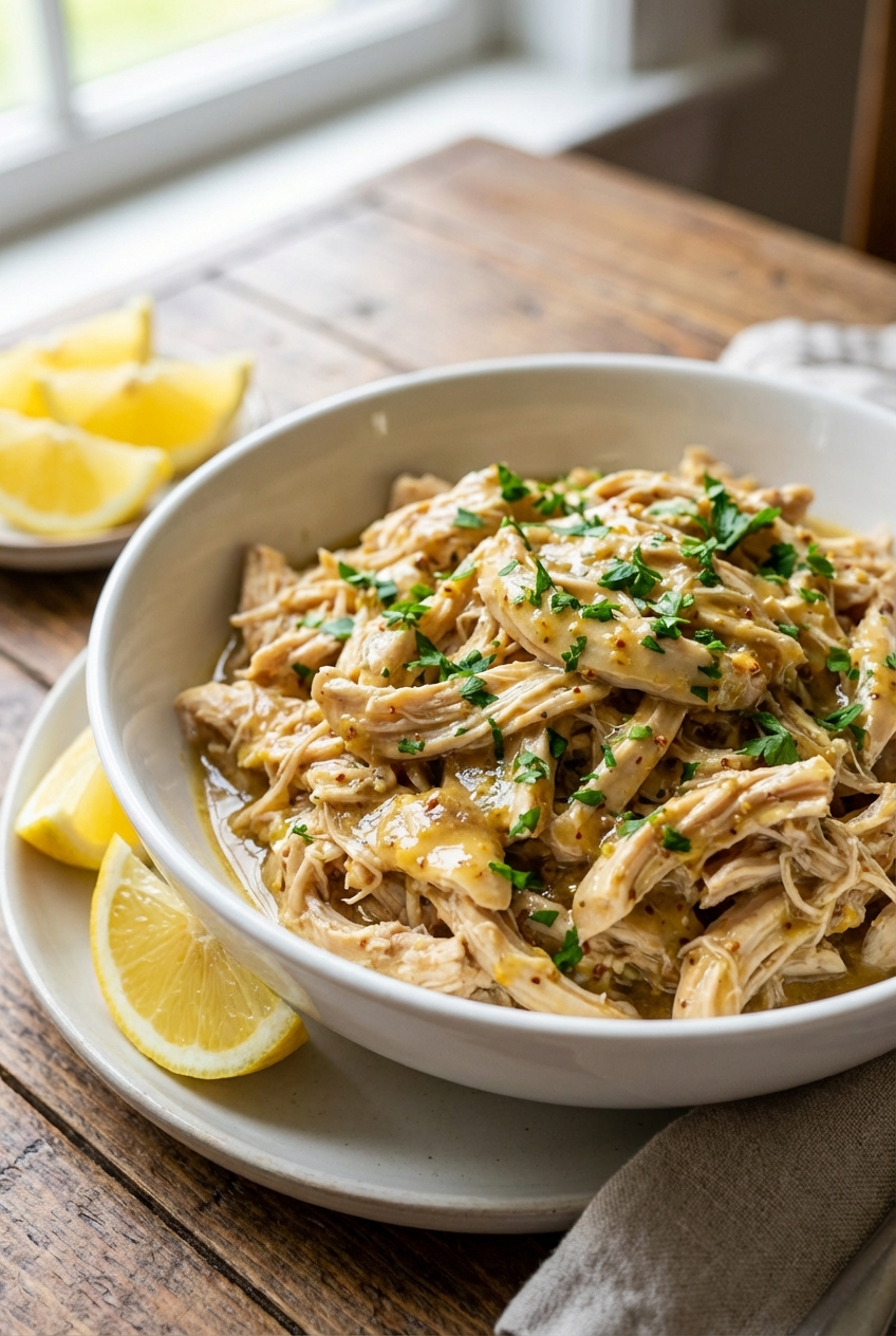 Tangy & Bright Slow Cooker Chicken