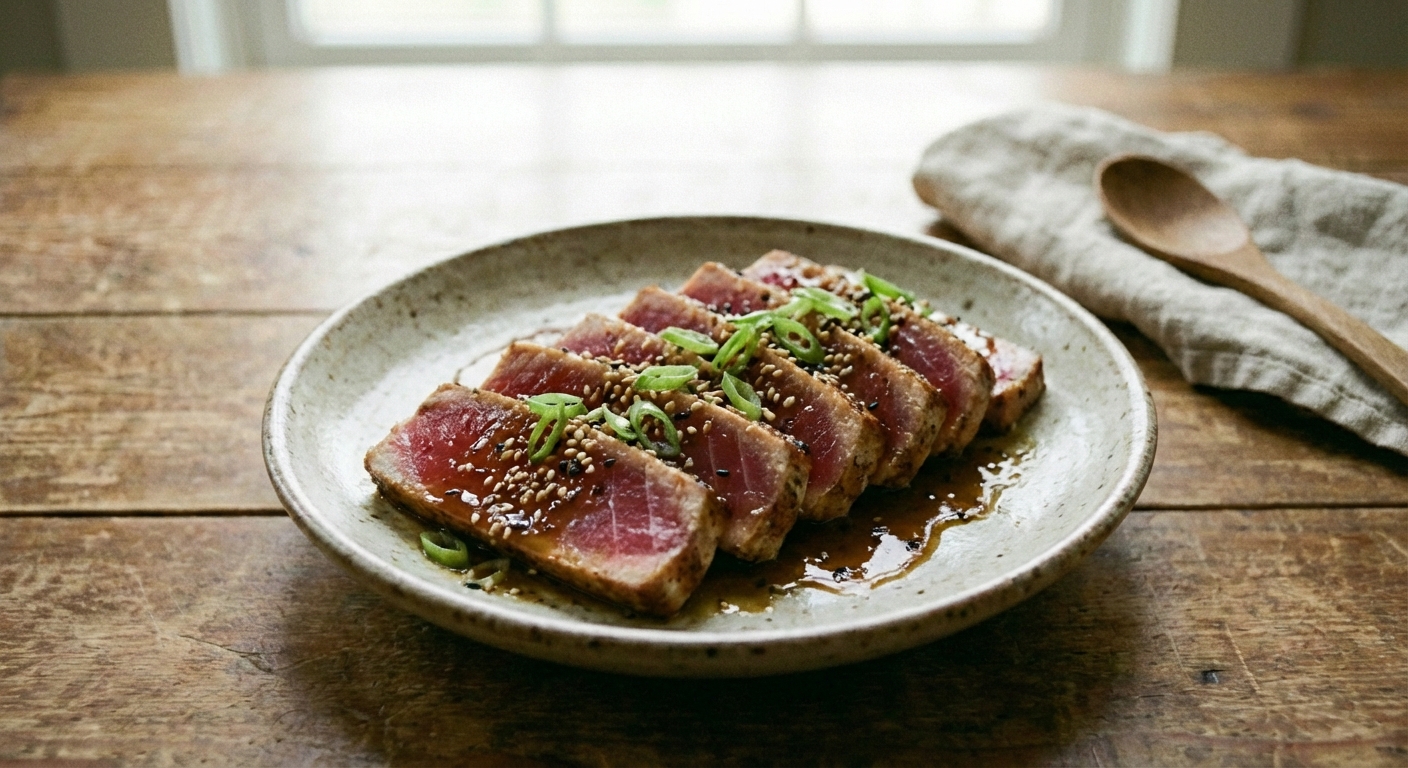 Sesame Ahi Tuna: Tangy and Sweet