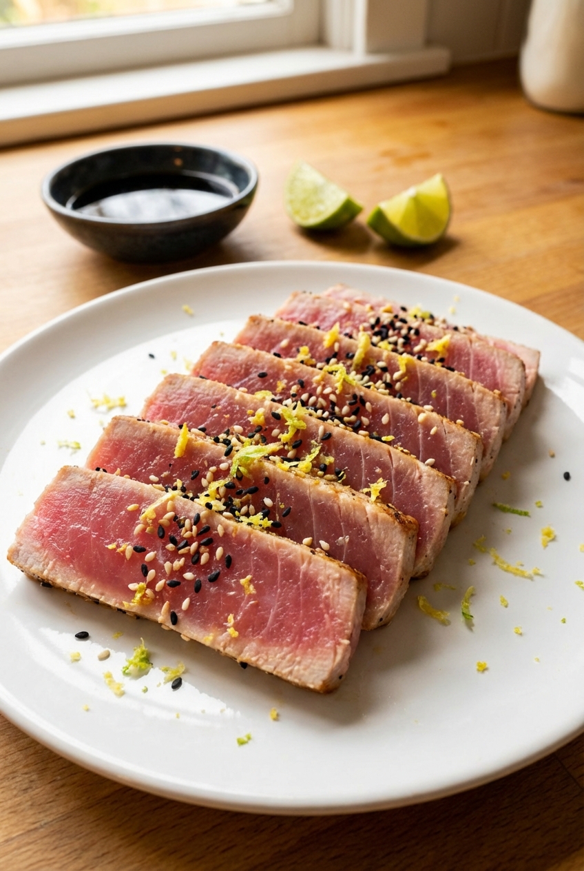 Citrus-Kissed Ahi Tuna