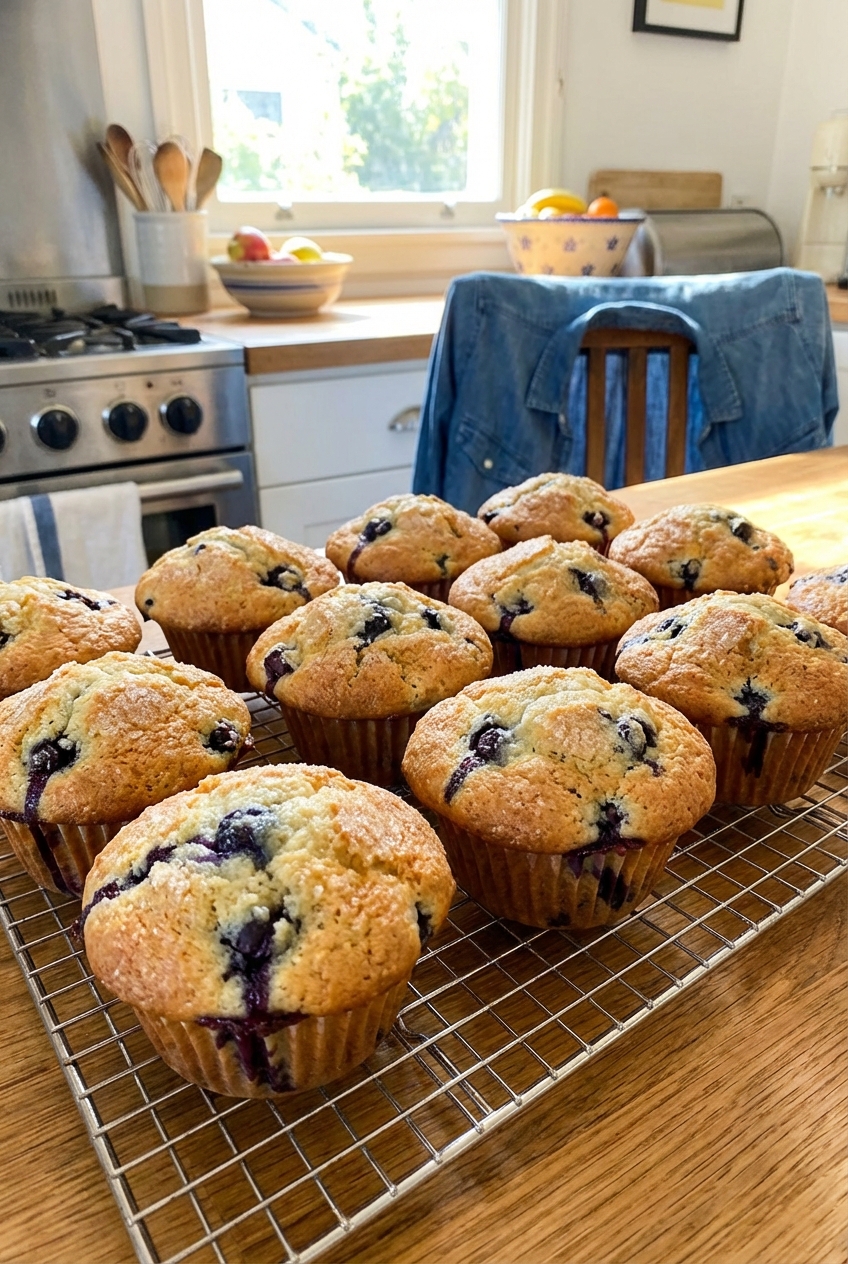 Best Blueberry Muffins (Soft and Moist)