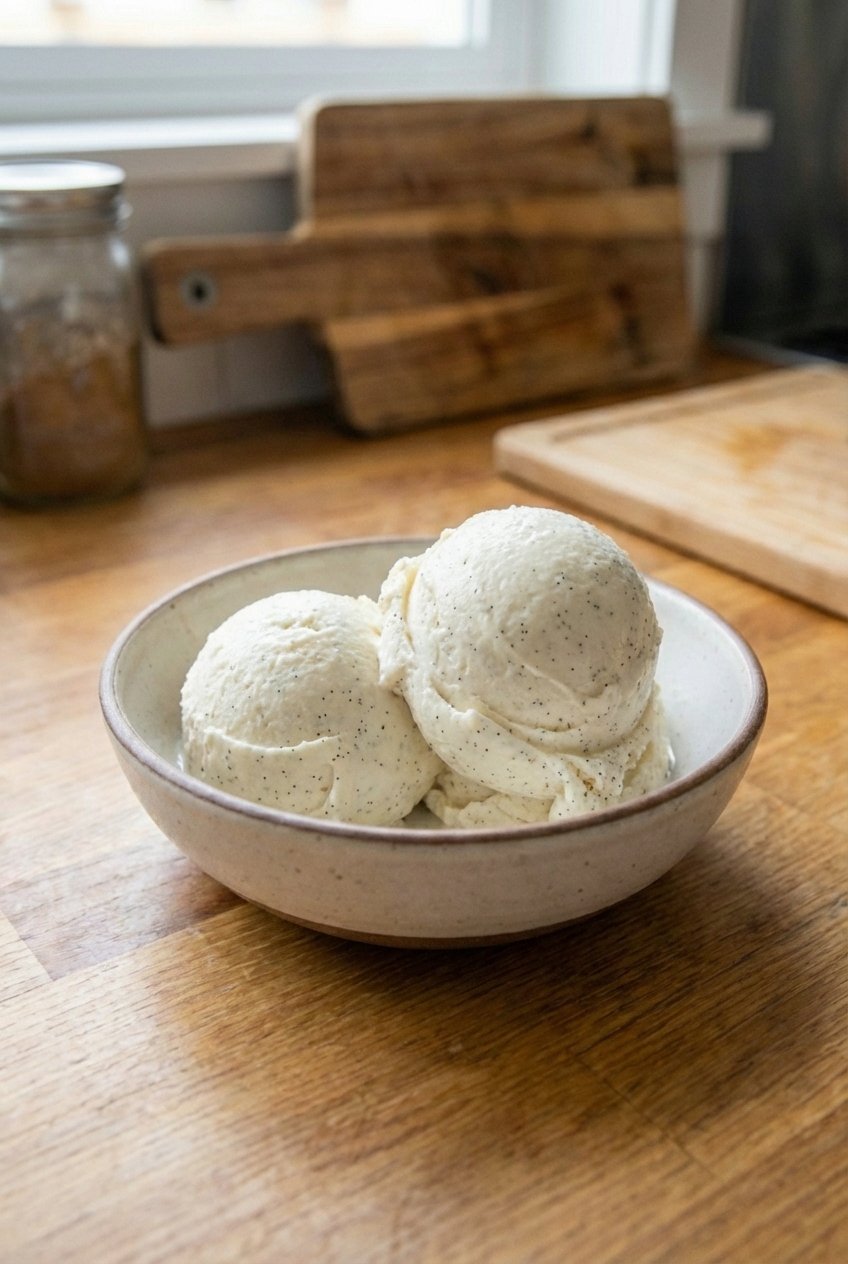 Homestyle Vanilla Ice Cream