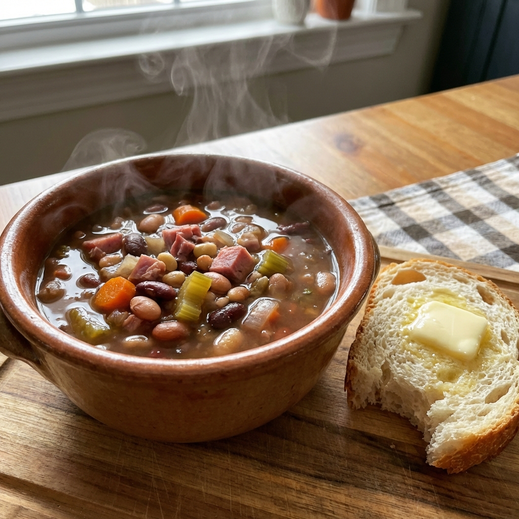 Hearty 15 Bean Soup