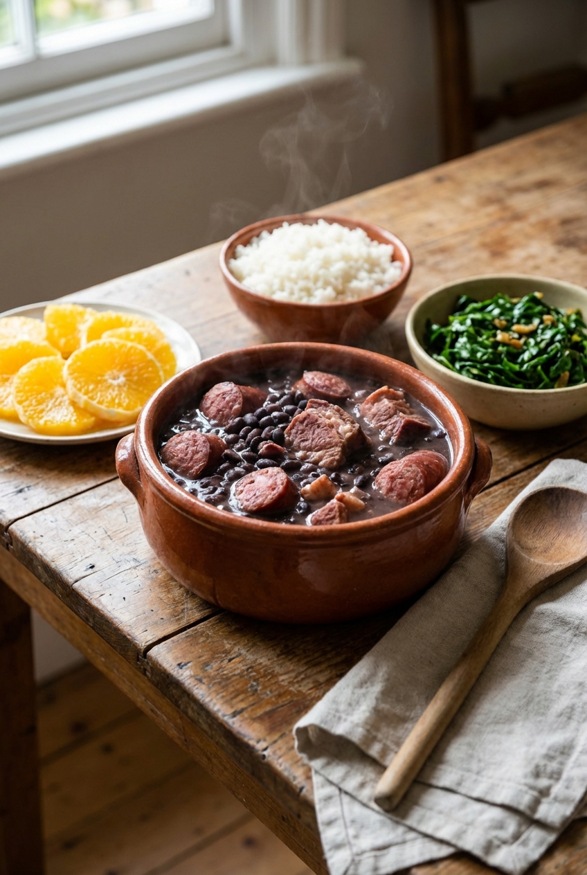 Modern Feijoada (Traditional Brazilian Black Bean Stew)