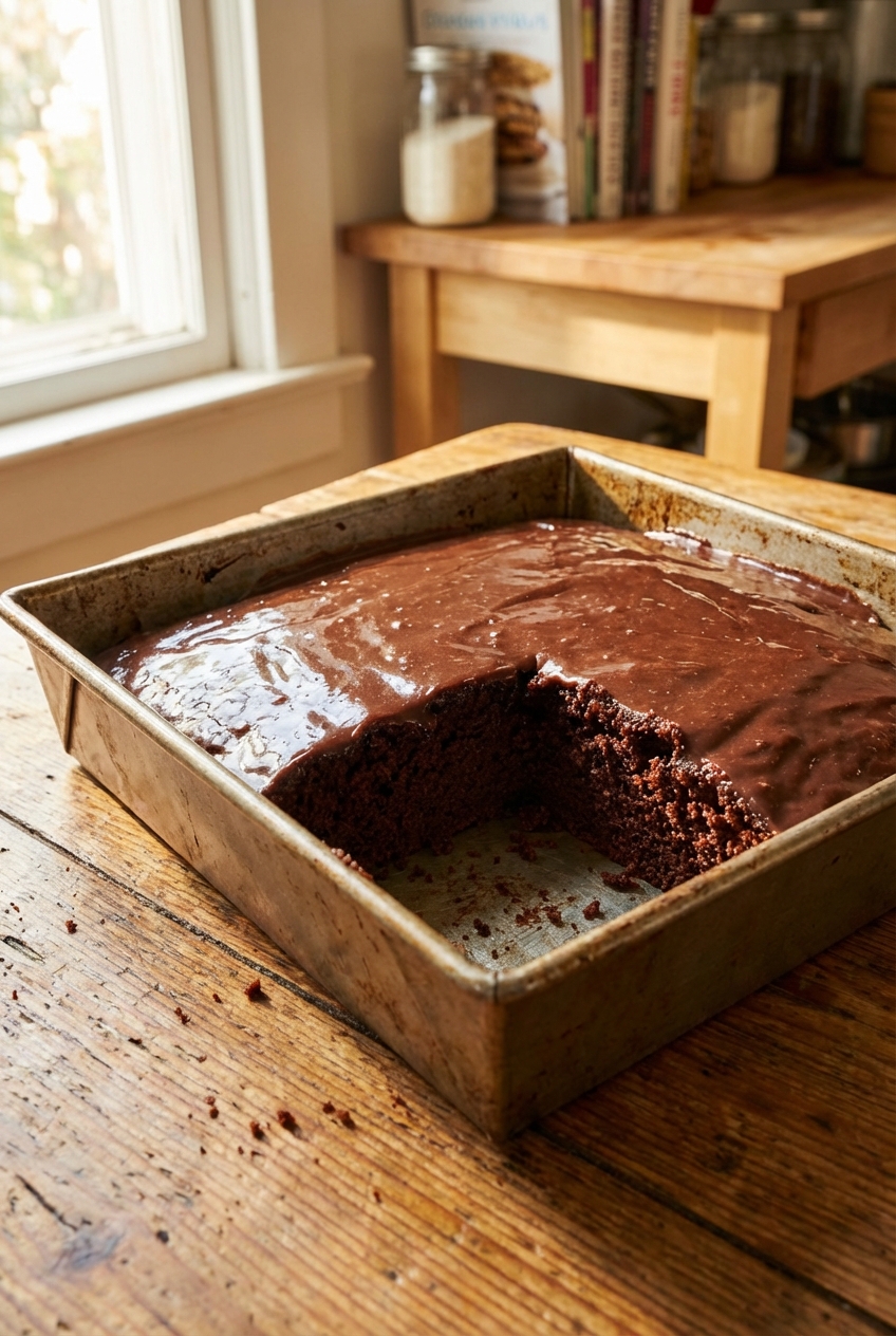 Wholesome Rustic Chocolate Cake